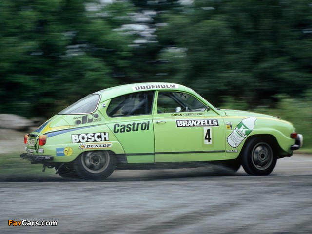 Saab 96 Rally Car 1969–78 wallpapers (640 x 480)