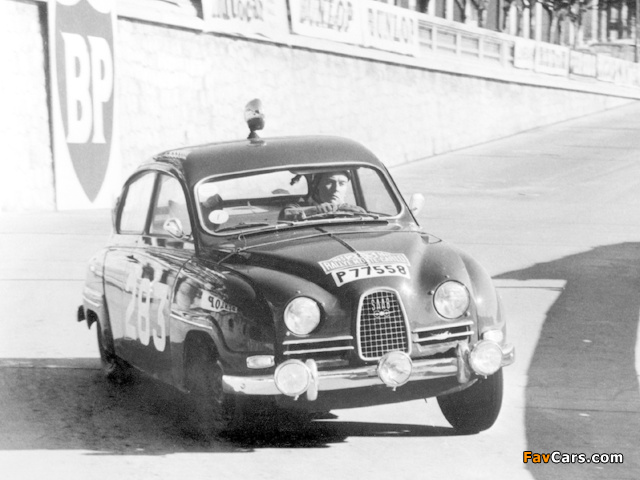 Saab 96 Rally Car 1960–65 wallpapers (640 x 480)