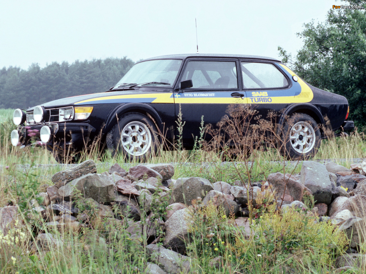 Photos of Saab 99 Turbo Rally Car 1979–80 (1280 x 960)