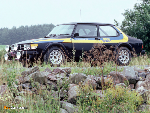 Photos of Saab 99 Turbo Rally Car 1979–80 (640 x 480)