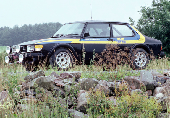 Photos of Saab 99 Turbo Rally Car 1979–80