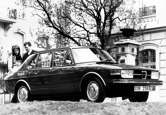 Pictures of Saab 99 Sedan UK-spec 1972–75