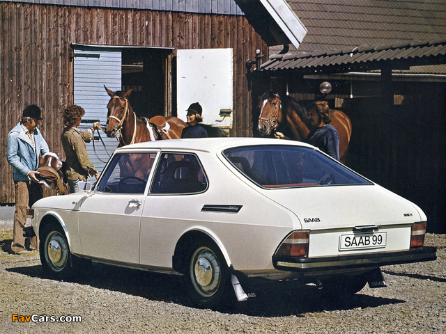 Saab 99 Combi Coupe 1974–78 wallpapers (640 x 480)