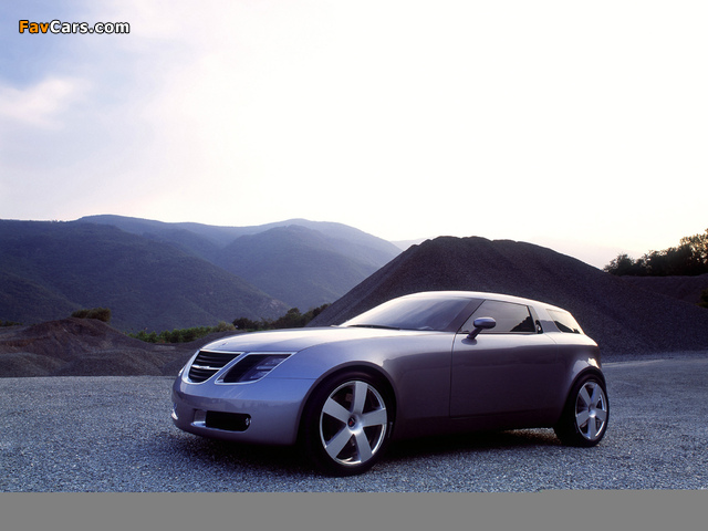 Images of Saab 9X Concept 2001 (640 x 480)
