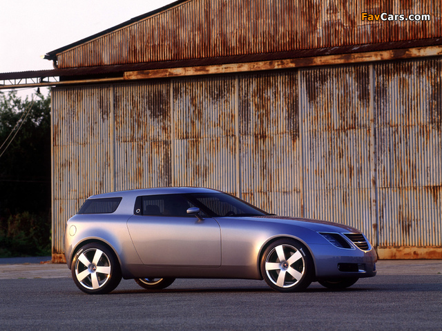 Saab 9X Concept 2001 photos (640 x 480)