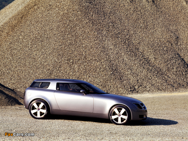 Saab 9X Concept 2001 wallpapers (640 x 480)