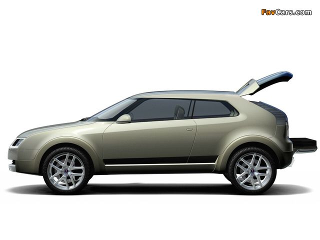 Saab 9-3X Concept 2002 images (640 x 480)