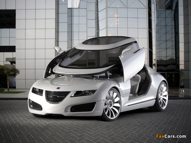 Saab Aero X Concept 2006 pictures (640 x 480)