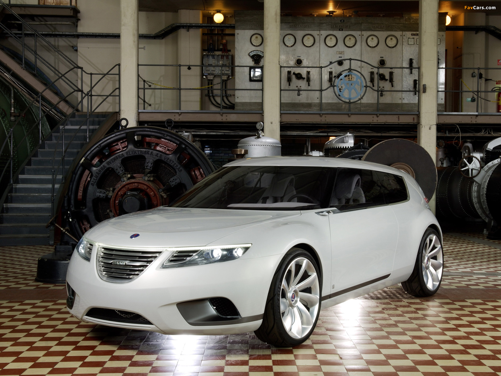 Saab 9-X BioHybrid Concept 2008 wallpapers (1600 x 1200)