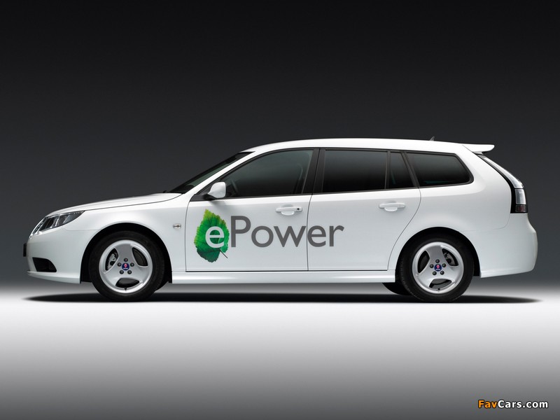 Saab 9-3 ePower Concept 2010 images (800 x 600)