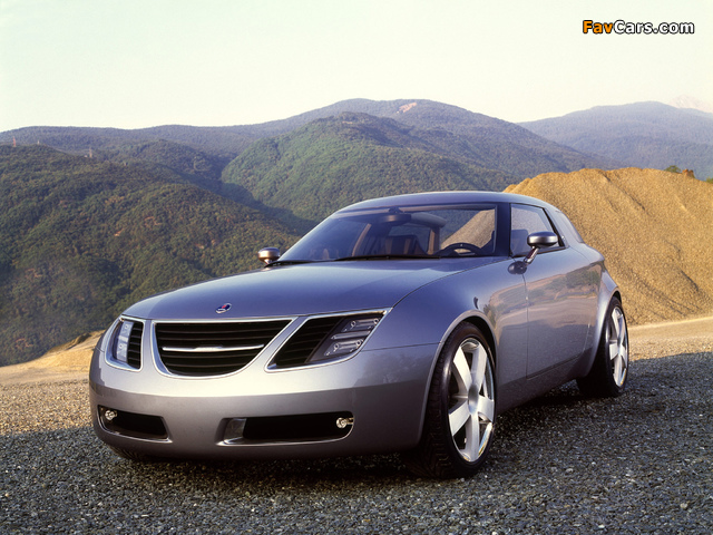 Saab 9X Concept 2001 wallpapers (640 x 480)