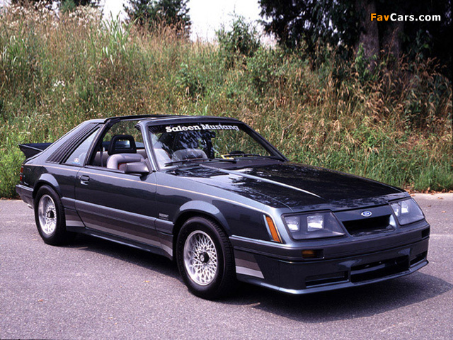 Saleen Mustang T-Roof 1985 pictures (640 x 480)