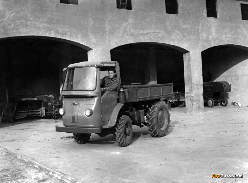 SAME Samecar Agricolo 4×4 Tent Cab 1961–68 photos (800 x 590)