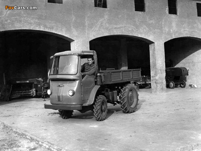 SAME Samecar Agricolo 4×4 Tent Cab 1961–68 photos (640 x 480)