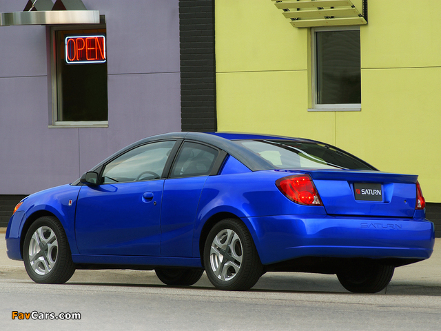 Saturn Ion Quad Coupe 2002–07 pictures (640 x 480)