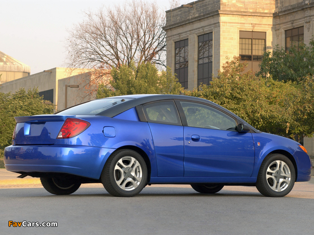 Saturn Ion Quad Coupe 2002–07 wallpapers (640 x 480)