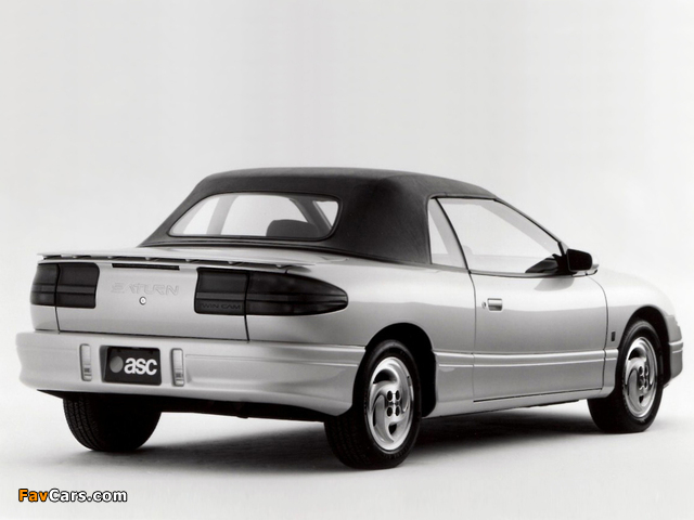 Saturn Coupe + Roadster Concept by ASC 1993 photos (640 x 480)