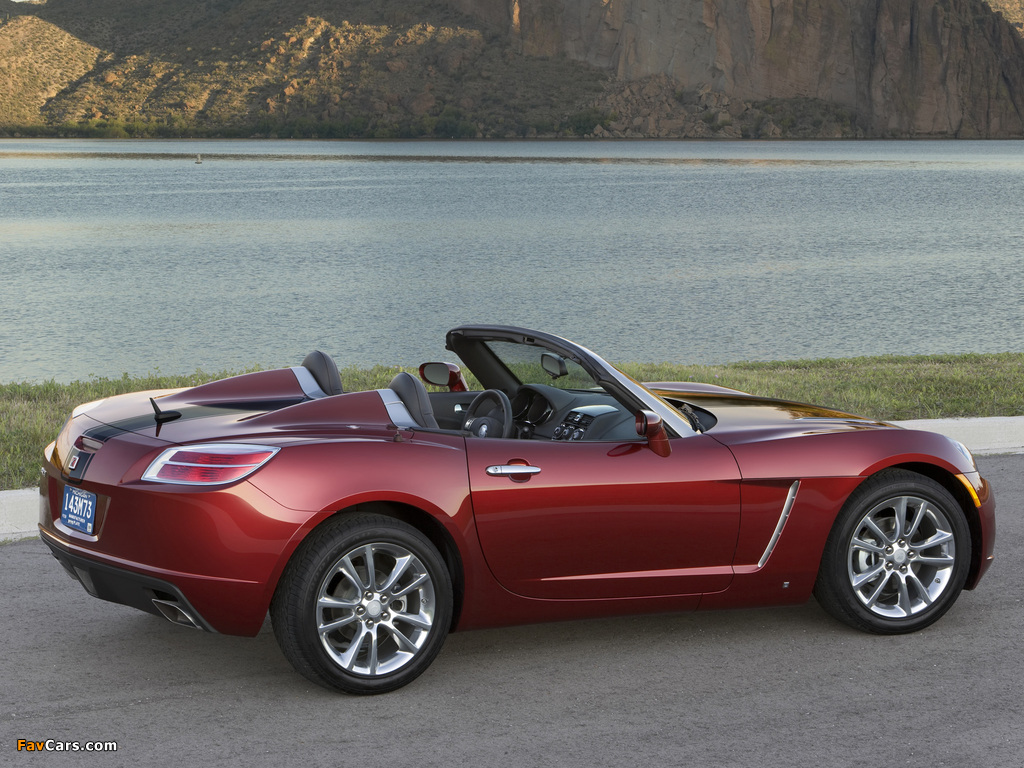 Saturn Sky Red Line 2007–09 wallpapers (1024 x 768)