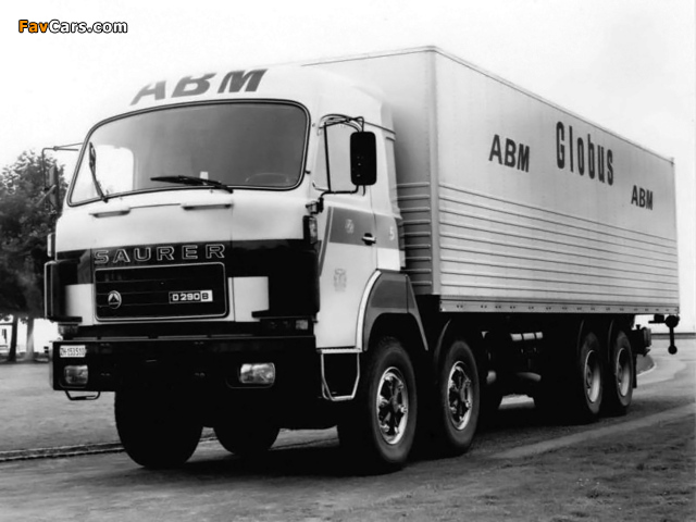 Saurer D290B 8x4 1976–82 images (640 x 480)