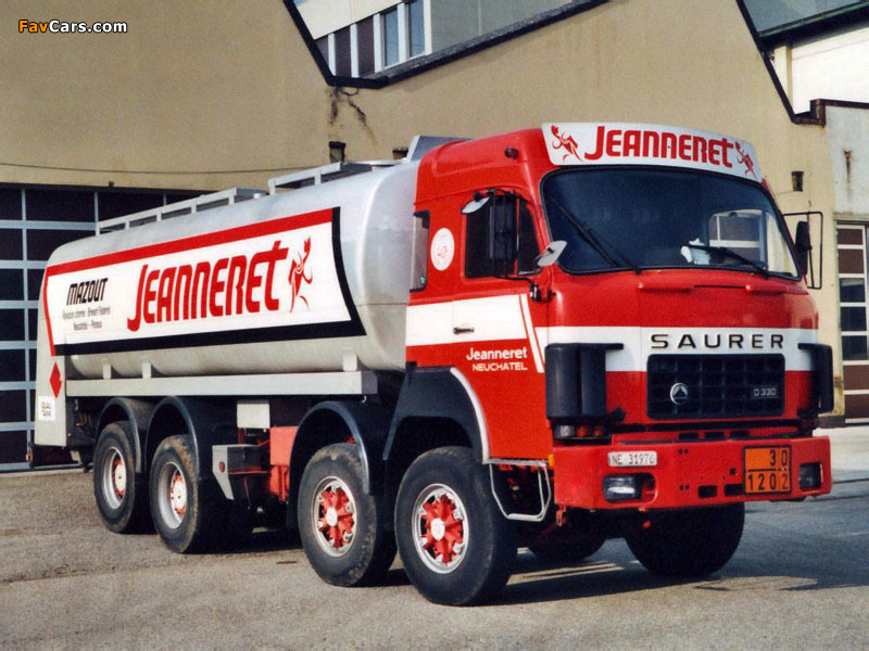 Saurer D330 8x4 Tanker 1976–82 pictures (800 x 600)