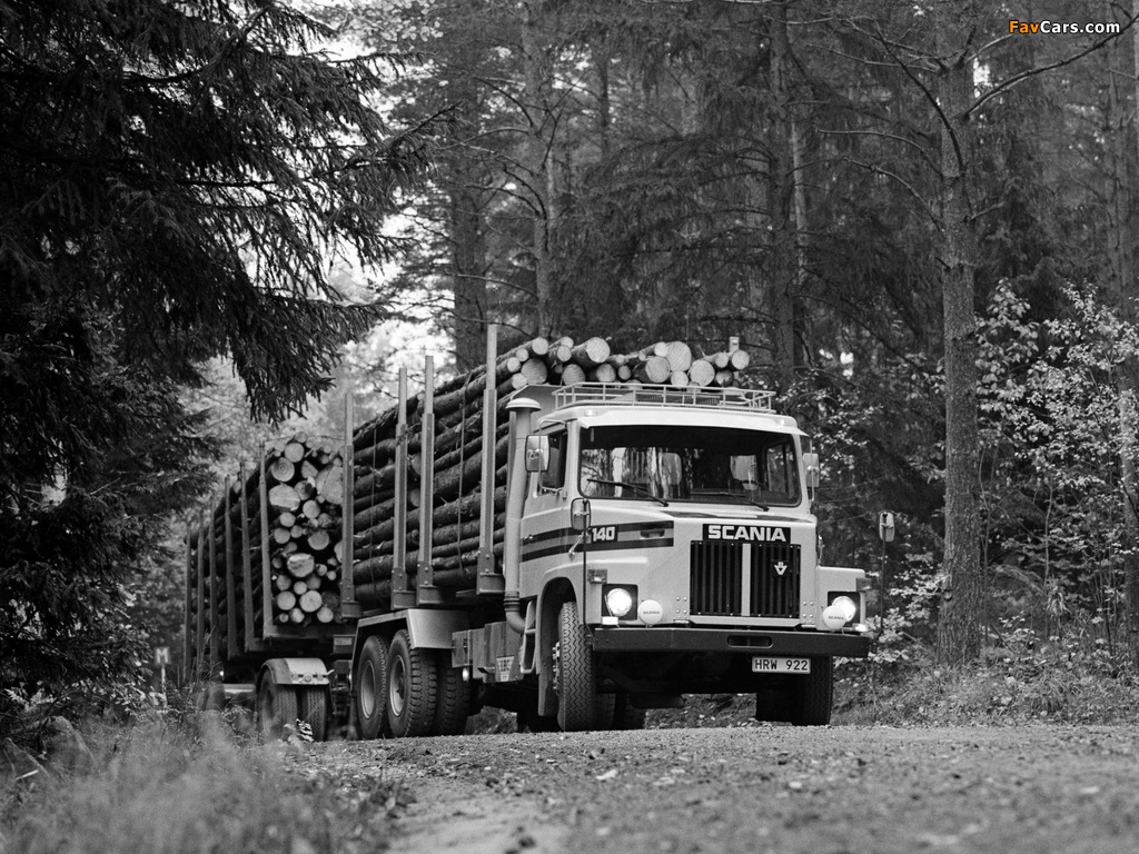 Pictures of Scania LS140 Timber Truck 1968–72 (1024 x 768)