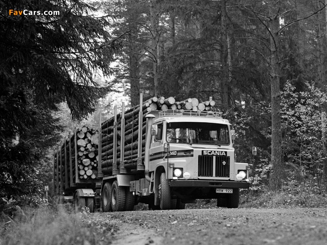 Pictures of Scania LS140 Timber Truck 1968–72 (640 x 480)