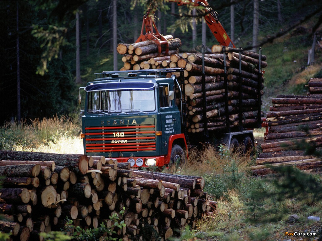 Scania LBT140 Timber Truck 1968–72 images (1024 x 768)