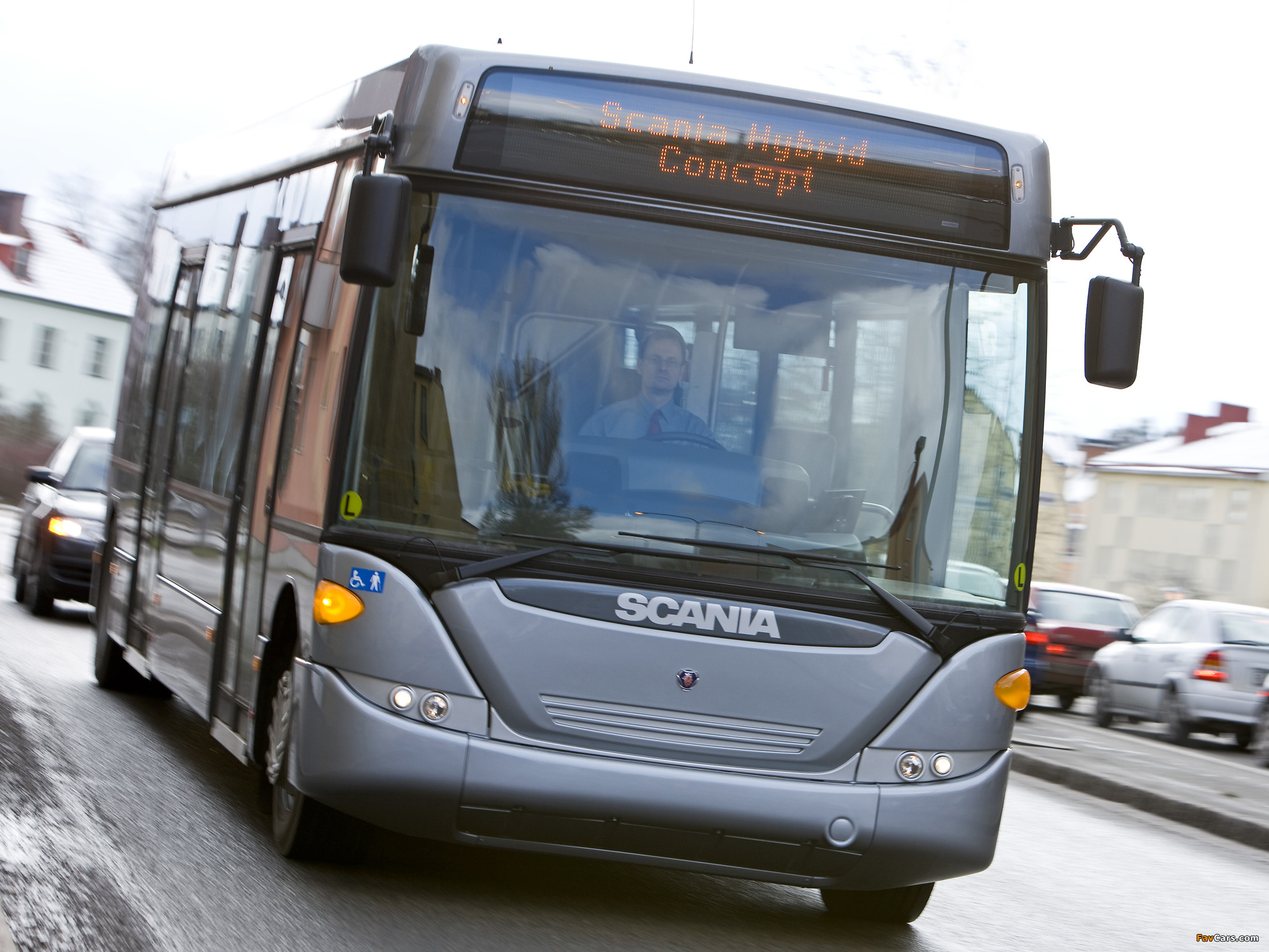 Images of Scania Hybrid Concept Bus 2007 (2048 x 1536)