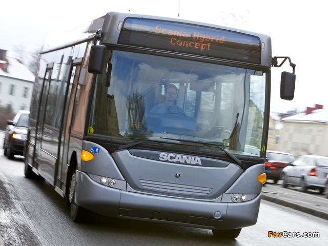 Images of Scania Hybrid Concept Bus 2007 (640 x 480)