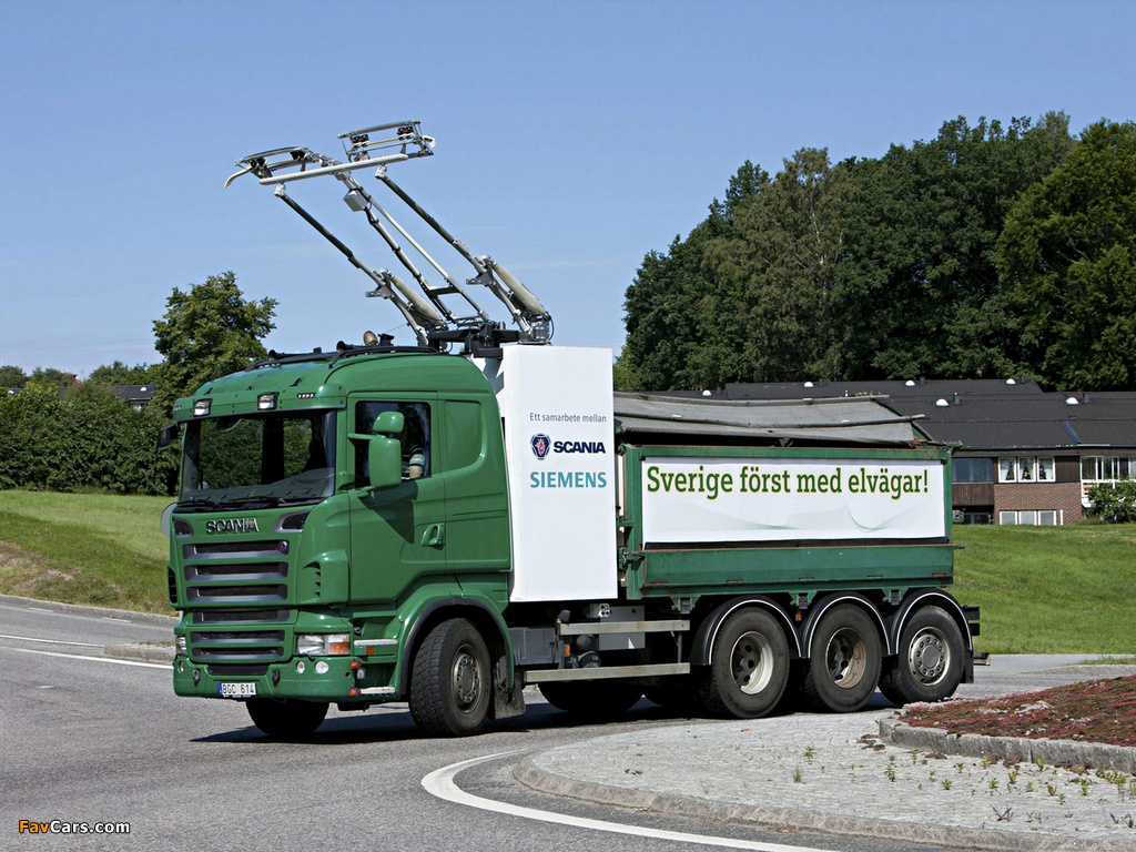 Photos of Scania-Siemens e-Highway 8x4 Trolley Truck 2012 (1024 x 768)