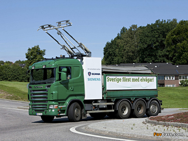 Photos of Scania-Siemens e-Highway 8x4 Trolley Truck 2012 (640 x 480)