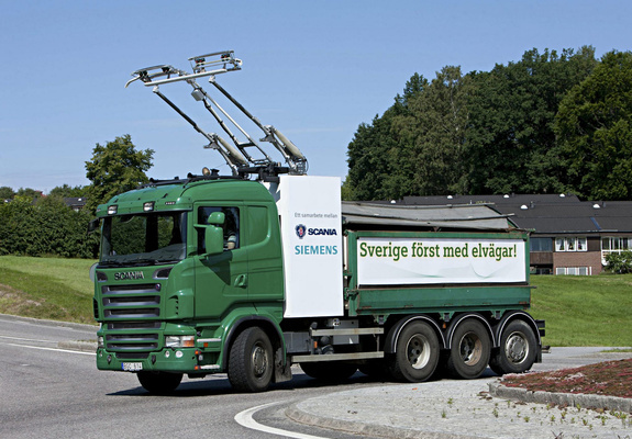 Photos of Scania-Siemens e-Highway 8x4 Trolley Truck 2012
