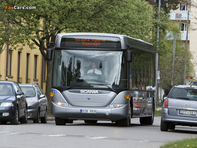 Pictures of Scania Hybrid Concept Bus 2007 (640 x 480)