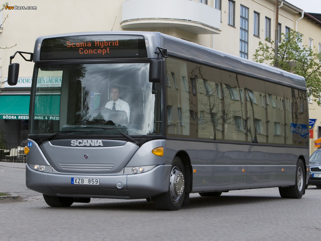 Scania Hybrid Concept Bus 2007 pictures (1024 x 768)