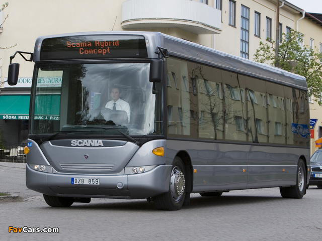 Scania Hybrid Concept Bus 2007 pictures (640 x 480)