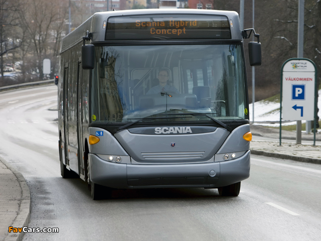 Scania Hybrid Concept Bus 2007 wallpapers (640 x 480)