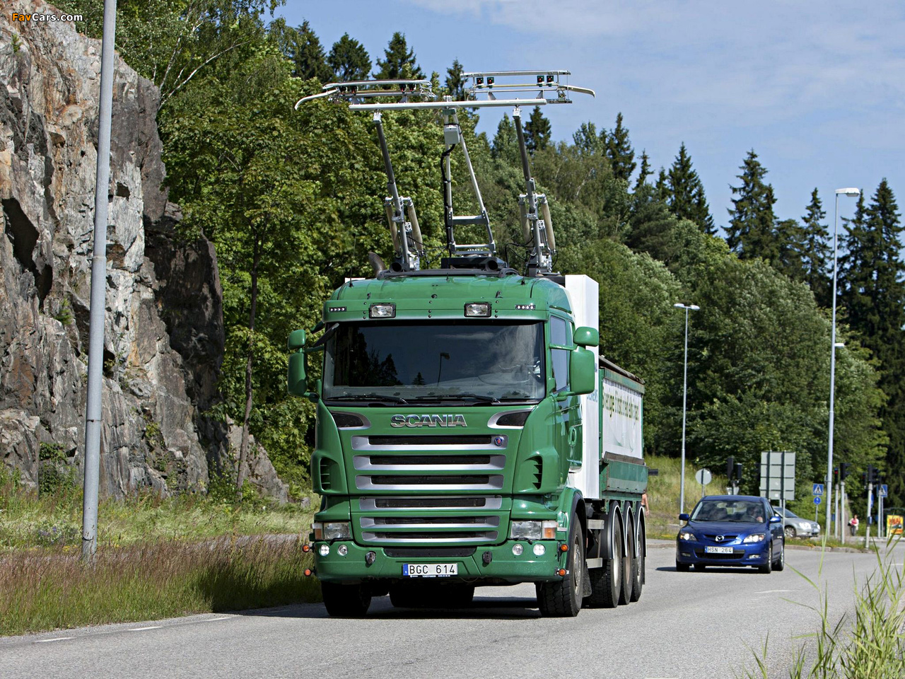 Scania-Siemens e-Highway 8x4 Trolley Truck 2012 pictures (1280 x 960)