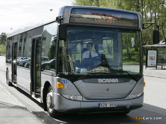 Scania Hybrid Concept Bus 2007 wallpapers (640 x 480)