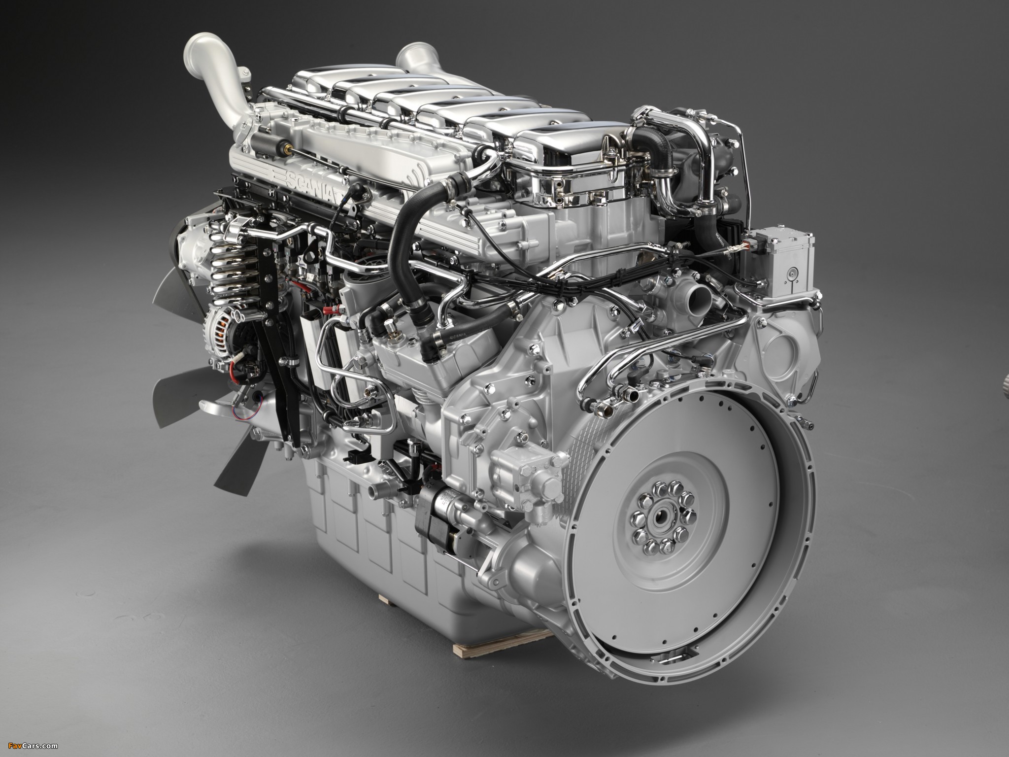 Photos of Engines  Scania 420/470 hp 12-litre Euro 4 turbocompound (2048 x 1536)