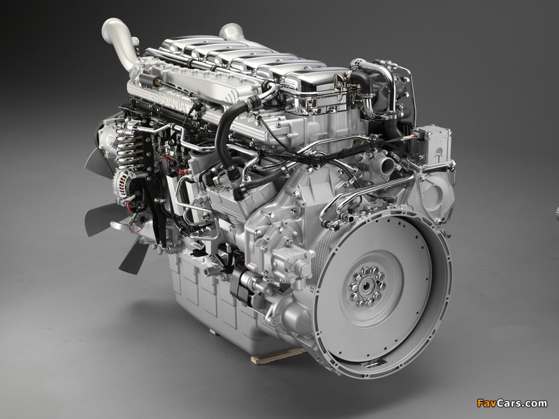 Photos of Engines  Scania 420/470 hp 12-litre Euro 4 turbocompound (800 x 600)