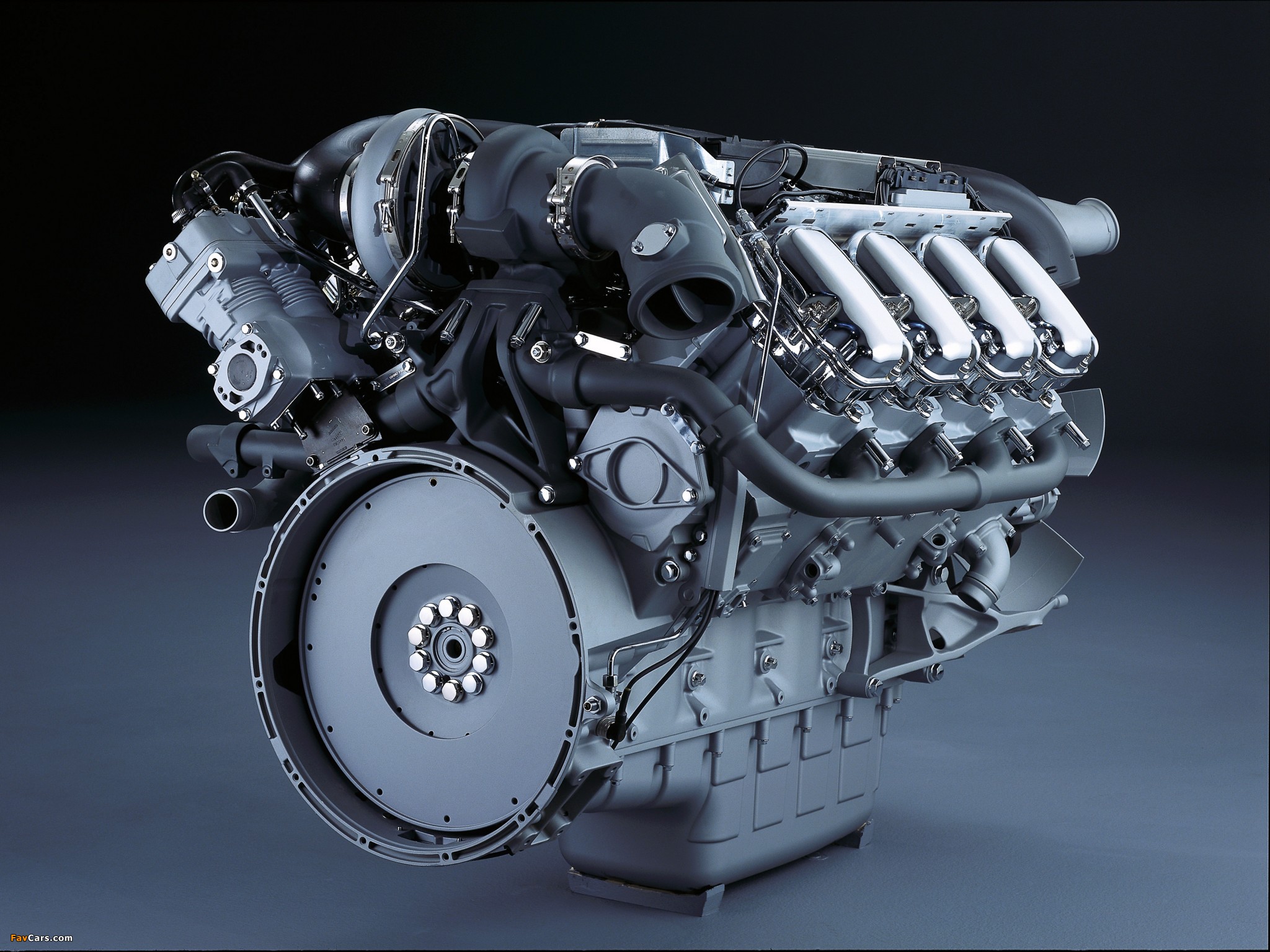 Engines  Scania 500/580 hp 16-litre Euro 3 wallpapers (2048 x 1536)