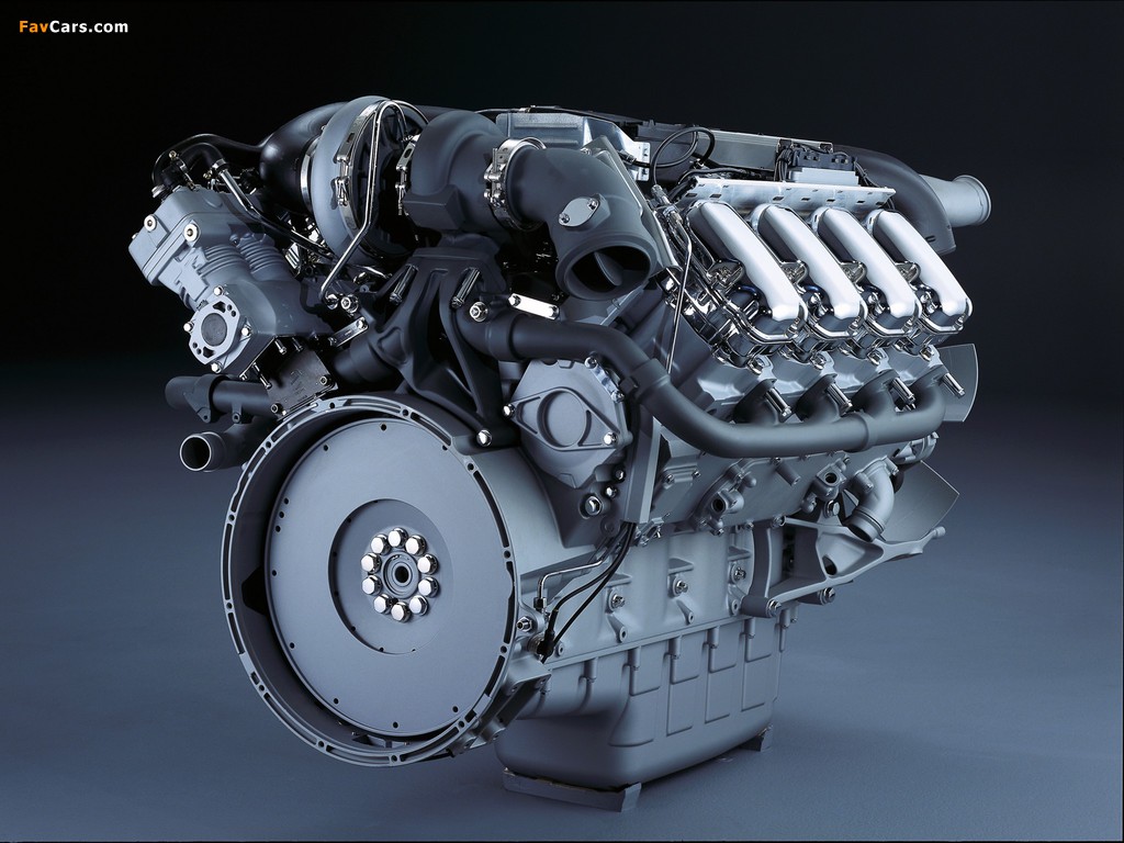 Engines  Scania 500/580 hp 16-litre Euro 3 wallpapers (1024 x 768)