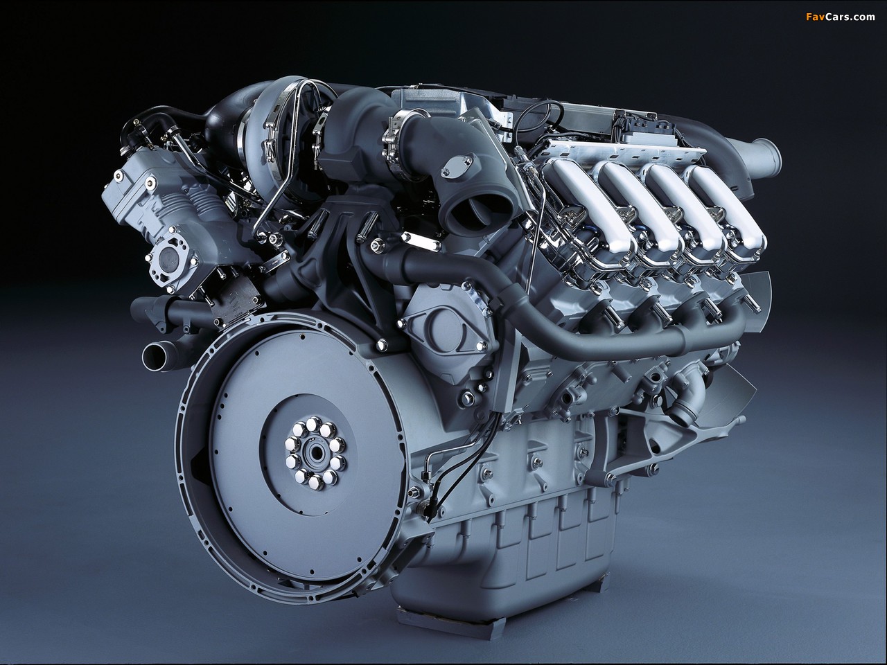 Engines  Scania 500/580 hp 16-litre Euro 3 wallpapers (1280 x 960)