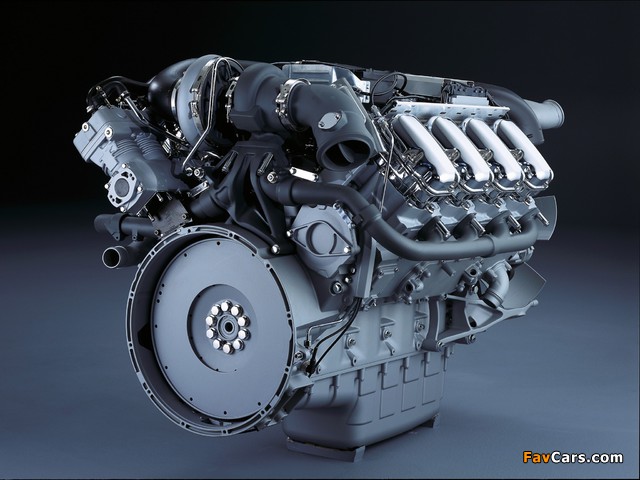Engines  Scania 500/580 hp 16-litre Euro 3 wallpapers (640 x 480)