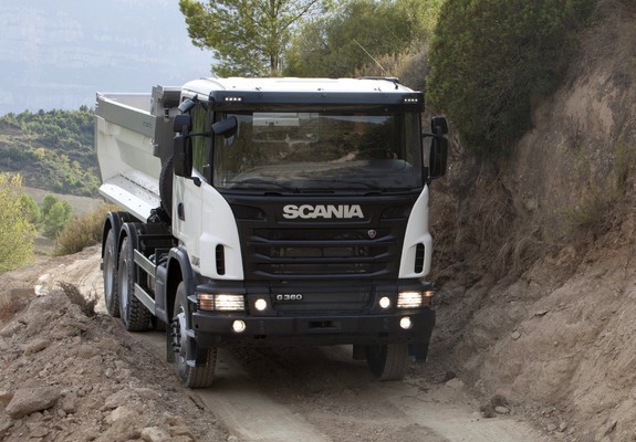 Photos of Scania G360 6x4 Tipper Off-Road Package 2011
