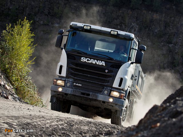 Photos of Scania G440 6x6 Tipper Off-Road Package 2011 (640 x 480)