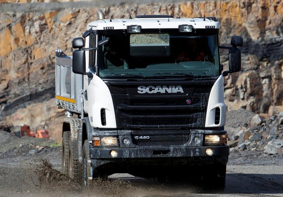 Photos of Scania G440 6x6 Tipper Off-Road Package 2011