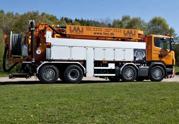 Photos of Scania G480 8x2 Sewer Cleaner 2012–13