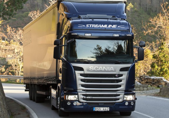 Photos of Scania G450 4x2 Streamline Highline Cab 2013