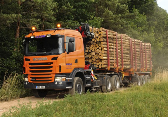 Pictures of Scania G440 6x6 Timber Truck 2010–13